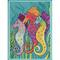Mill Hill® Laurel Burch™ Sea Horses Beaded Counted Cross Stitch Kit